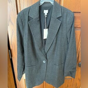 a new day Charcoal Women's Blazer